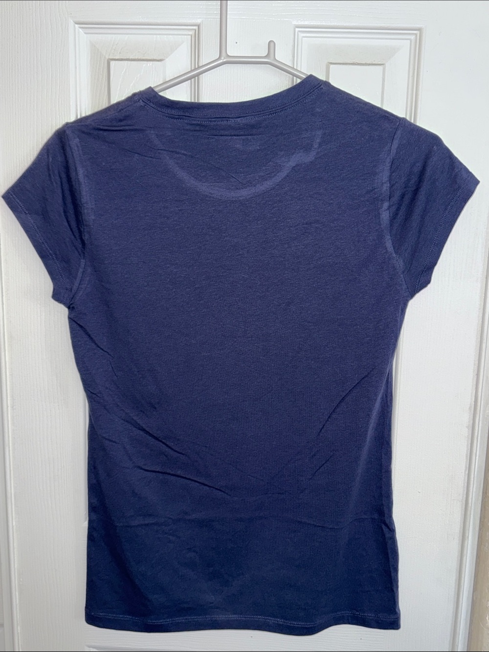 Reserved Navy Short-Sleeve Tee with Colorful Hip-Hop Portrait Graphic - Picture 5 of 5